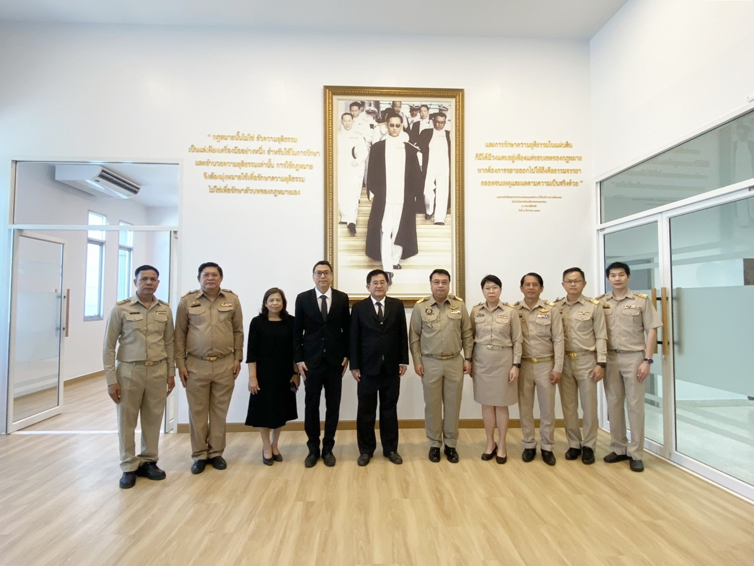 กรมบังคับคดี เข้าสวัสดีปีใหม่ พ.ศ. 2569 อธิบดีผู้พิพากษาศาลแพ่งตลิ่งชัน